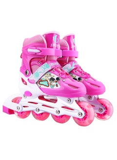 Buy Roller Skates Inline Skates for Kids Fun for girl and boy all Kids Rollerskates for Kids Beginners Indoor and Outdoor Sports in Saudi Arabia