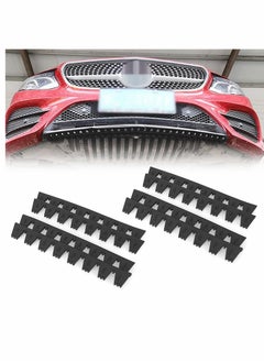 اشتري Universal Front Bumper Scrape Guard Anti-Skid Bumper Protector, for Car SUV Lowered Cars, DIY Bumper Protector kit, Provides Chassis Protection 8Pcs (Black) في السعودية