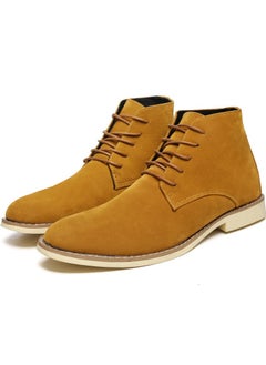 Buy Men's High Top Anti Slip And Wear-Resistant Casual Shoes in Saudi Arabia