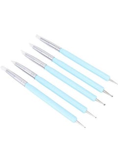 Buy 5pcs Clay Sculpting Shaper Silicone Two-Head Sculpture Tools Shaping Decorating Paint Brushes for Sculpture Pottery in Egypt