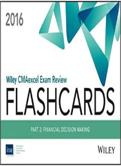 اشتري Wiley CMAexcel Exam Review 2016 Flashcards: Part 2, Financial Decision Making في مصر