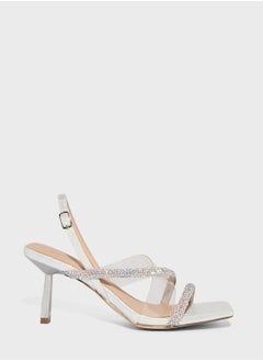 Buy Ankle Strap Mid Heel Sandals in UAE