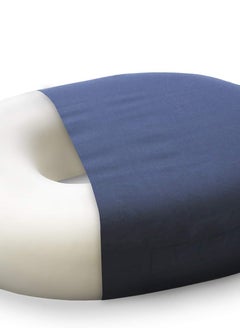 Buy Orthopedic Round Memory Foam Seat Cushion For Spine And Back Pain Relief And Hemorrhoids - Size 45*45*8 cm in Saudi Arabia