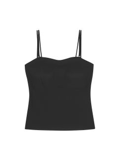 اشتري Plus Size Solid Slim Fit Camisole black في السعودية