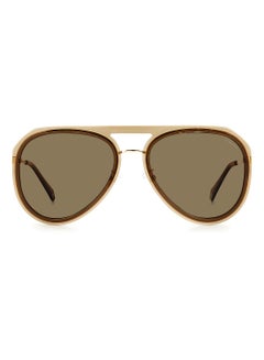 Buy Aviator / Navigator  Sunglasses PLD 6151/G/S  BROWN 59 in Saudi Arabia
