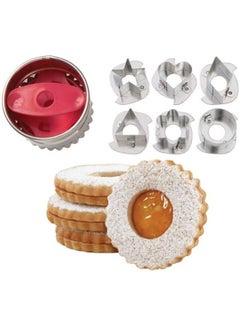 Buy Wilton Round Linzer Cookie Cutter Set in UAE