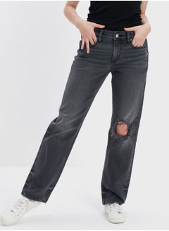 Buy Wide Leg High Waist Jeans in UAE