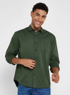 Buy Twill Long Sleeve Shirt in Saudi Arabia