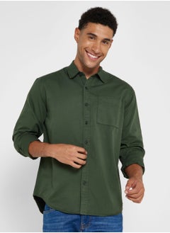 Buy Twill Long Sleeve Shirt in Saudi Arabia