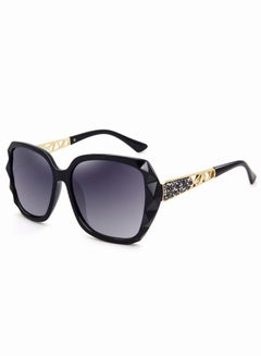 Buy Oversized Sunglasses for Women Polarized UV Protection Classic Fashion Ladies Shades in Saudi Arabia