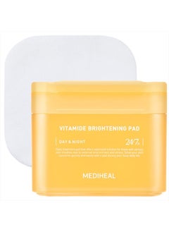 Buy Vitamide Brightening Pad - Vegan Face Hypoallergenic Pads With Niacinamide, Sea Buckthorn - Radiance Boosting Pads For Clear, Illuminating Skin 100 Pads in UAE