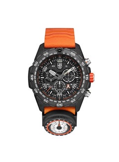 Buy Men's Chronograph Round Shape Rubber Wrist Watch XB.3749 - 45 Mm in UAE