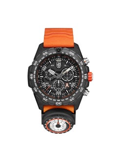 Buy Men's Chronograph Round Shape Rubber Wrist Watch XB.3749 - 45 Mm in UAE