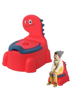 اشتري Potty Toilet Potties Training Chair 1-6 Year Old - Red في الامارات