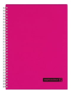 اشتري 80-Sheet Septcouleur Notebook B5 Size Pink في الامارات