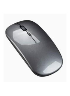 Buy Rechargeable Dual Mode Wireless Mouse Grey in Saudi Arabia