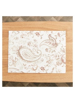 اشتري Sianna Paisley Print Placemat 45 x 33 cm في الامارات