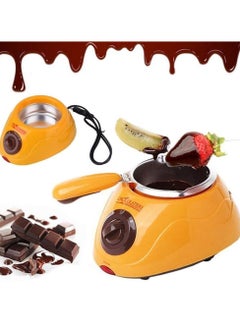 Buy Electric Chocolate Melting Pot Fondue Melter Machine in UAE