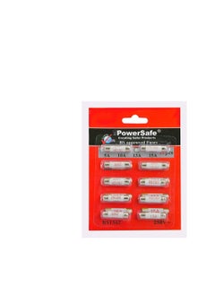 Buy Terminator Fuse 10A Ceramic 10Pcs PSCF 10A Powersafe in UAE