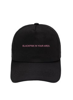 اشتري BTS Cotton Baseball Cap Black في الامارات