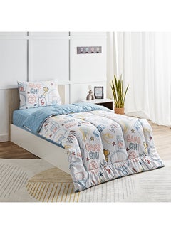 Buy Arcade Its a Goal 2-Piece Single Cotton Comforter Set 135 x 220 cm in UAE