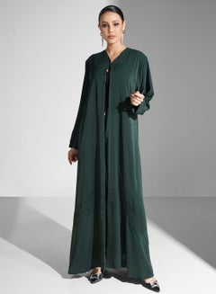 Buy Embellished Flared Sleeve Abaya in UAE