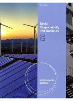 اشتري Social Responsibility and Business, International Edition في مصر