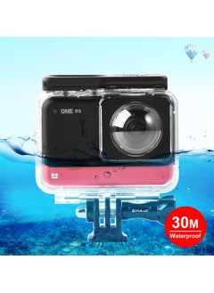 Buy For Insta360 One RS 360 Edition PULUZ 30m Underwater Depth Diving Case Waterproof Housing in UAE