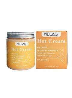 Buy Hot Cream 250g Fat Burning Hot Cream for Belly Anti Cellulite Cream Slim Shaping Workout Enhancer Gel for Women and Men Cellulite Treatment for Thighs Legs Abdomen and Arms in UAE