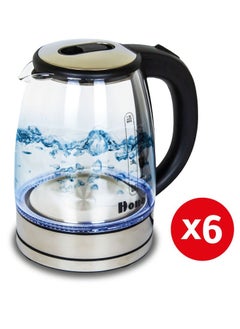 Buy 6X bundle Glass Kettle - 1.8L in Egypt