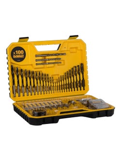 Buy 100-Piece Drill Bit Set Multicolour 30 x 5.5 x 21cm in Saudi Arabia