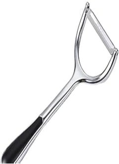 اشتري Metal Peeler -Potato Vegetable Peeler for Kitchen - Stainless Steel Swivel Peelers for Fruit, with Ergonomic Non-Slip Handle & Sharp Blade, Good Grip & Durable في مصر