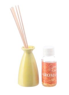 اشتري Calming Exotic Scents Reed Diffuser Yellow في الامارات