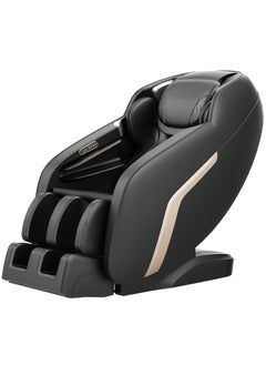 اشتري BOSSCARE Assembled Shiatsu Massage Chairs with Anion Full Body Recliner SL-Track, Thai Stretch Black في السعودية