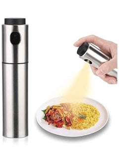 Buy Qshop Oil Sprayer for Cooking, Stainless Steel Bottle and Glass Inside, Olive Oil Sprayer Bottle, Olive Oil Sprayer Bottle for Salad, BBQ, Kitchen Baking, Roasting Oil Sprayer, Stainless Steel Glass in Egypt