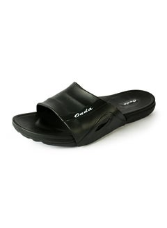 Buy Delhy black slide slipper for men in Egypt