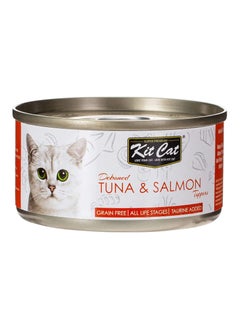 Buy Tuna & Salmon Toppers Cat Food 80g in UAE