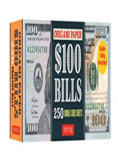 Buy Origami Paper One Hundred Dollar Bills Origami Paper; 250 Doublesided Sheets Instructions For 4 by Kirschenbaum, Marc Paperback in UAE