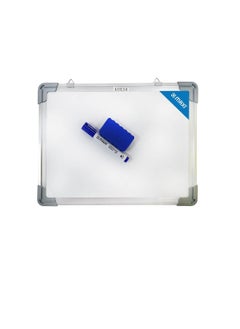 Buy Maxi Magnetic Whiteboard 30X40 with Markers and Duster in UAE