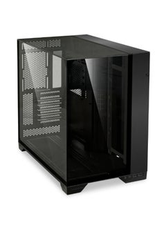 اشتري OLian Li O11 Vision Tower Computer Case, Steel & 4mm Tempered Glass Materials, 360mm Radiator & 8x 120mm Fan Support, Dual-Chamber Layout, Dust Filters, Cable Management, Black | O11VX في الامارات