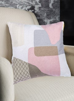 Buy Decorative Cushion Cover Multicolour 45 x 45Cm (Without Filler) in Saudi Arabia