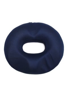 اشتري Ergonomic Memory Foam Donut Pillow Cushion for Tailbone and Coccyx Support - BlUE في السعودية