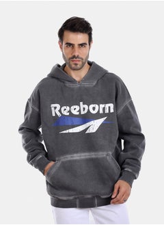 Buy Printed Hoodie With Kangaroo Pockets in Egypt