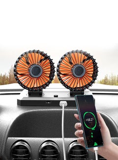 Buy 360 degree rotatable car fan powered by car lighter /F20 in Egypt
