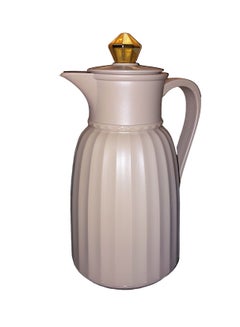 Buy Vacuum Flask For Tea And Coffee Brown 1Liter in Saudi Arabia