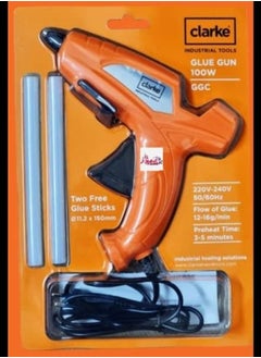 Buy Glue Gun 100w With 2pcs Glue Stick Heavy Duty in UAE