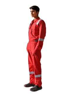 Buy Inherent Fire Retardant (IFR) Coverall 50% Modacrylic, 38% Cotton, 10% P-Aramid, 2% Antistatic for normal workwear with fire protection in UAE