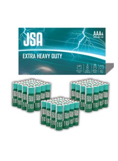 Buy A set of 60 pieces of AAA batteries, long-lasting batteries from JSA. Multi-purpose, suitable for the remote control, children’s toys, and other indispensable household uses. in Saudi Arabia