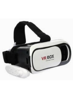 Buy Virtual Reality 3D Glasses With Bluetooth Gamepad Remote Controller in Saudi Arabia