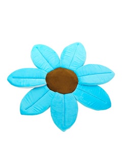 Buy Infant Bath Flower Anti Slip Baby Essentials Fits Sinks Blue in UAE